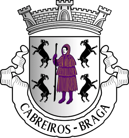 Brasão da antiga freguesia de Cabreiros - Cabreiros former civil parish, coat-of-arms Brasão da antiga freguesia de Cabreiros - Cabreiros former civil parish, coat-of-arms