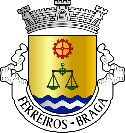 Brasão da antiga freguesia de Ferreiros - Ferreiros former civil parish, coat-of-arms