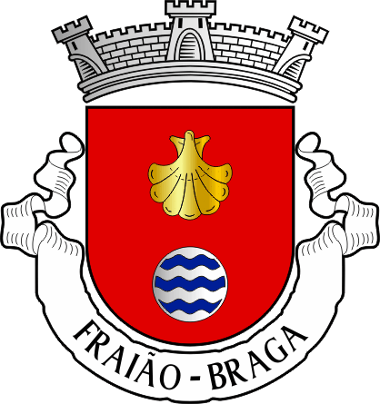 Brasão da antiga freguesia de Fraião - Fraião former civil parish, coat-of-arms