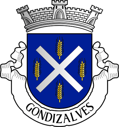 Brasão da antiga freguesia de Gondizalves - Gondizalves former civil parish, coat-of-arms