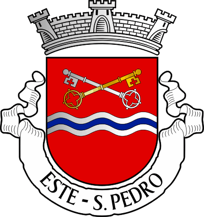 Brasão da antiga freguesia de Este (São Pedro) - Este (São Pedro) former civil parish, coat-of-arms