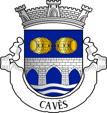 Brasão da freguesia de Cavez - Cavez civil parish, coat-of-arms