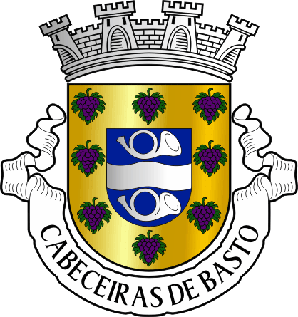 Brasão do município de Cabeceiras de Basto - Cabeceiras de Basto municipality coat-of-arms