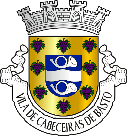 Brasão do município de Cabeceiras de Basto - Cabeceiras de Basto municipality coat-of-arms