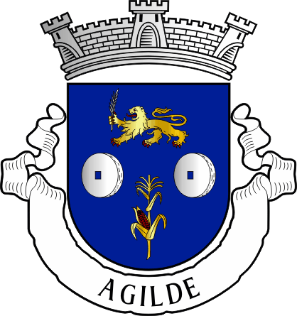 Brasão da freguesia de Agilde - Agilde civil parish, coat-of-arms