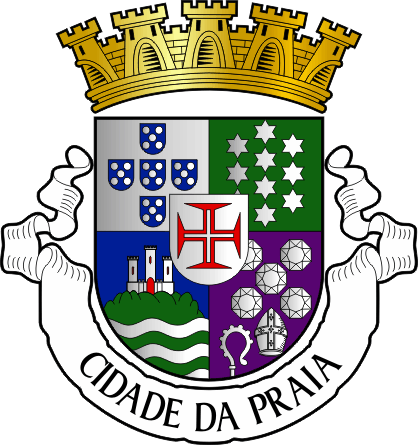 Brasão do Concelho da Praia - Praia municipal coat-of-arms Brasão do Concelho da Praia - Praia municipal coat-of-arms
