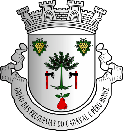 Brasão da União das freguesias de Cadaval e Pêro Moniz - Cadaval and Pêro Moniz civil parishes union coat-of-arms