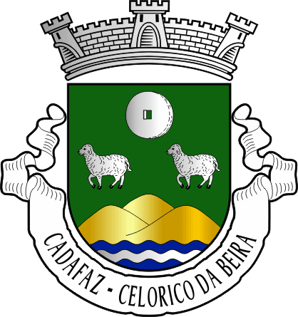 Brasão da antiga freguesia de Cadafaz - Cadafaz former civil parish, coat-of-arms Brasão da antiga freguesia de Cadafaz - Cadafaz former civil parish, coat-of-arms