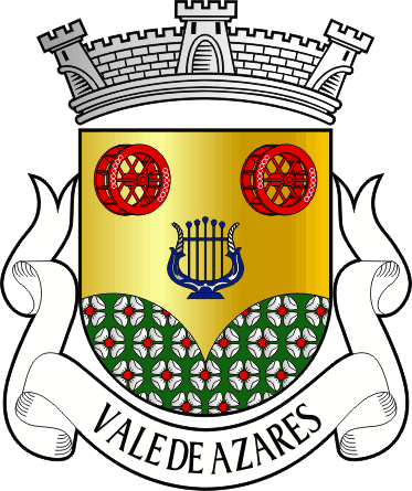 Brasão da freguesia de Vale de Azares - Vale de Azares civil parish, coat-of-arms Brasão da freguesia de Vale de Azares - Vale de Azares civil parish, coat-of-arms