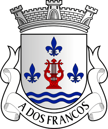 Brasão da freguesia de A dos Francos - A dos Francos civil parish, coat-of-arms