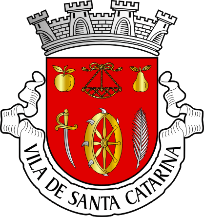 Brasão da freguesia de Santa Catarina - Santa Catarina civil parish, coat-of-arms