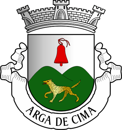 Brasão da antiga freguesia de Arga de Cima - Arga de Cima former civil parish, coat-of-arms