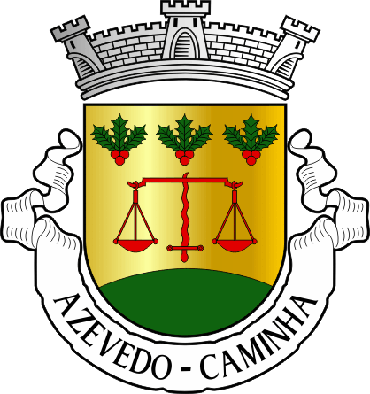 Brasão da antiga freguesia de Azevedo - Azevedo former civil parish, coat-of-arms Brasão da antiga freguesia de Azevedo - Azevedo former civil parish, coat-of-arms