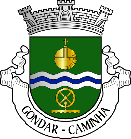 Brasão da antiga freguesia de Gondar - Gondar former civil parish, coat-of-arms