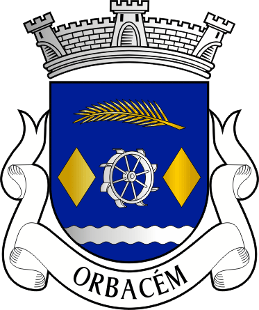 Brasão da antiga freguesia de Orbacém - Orbacém former civil parish, coat-of-arms