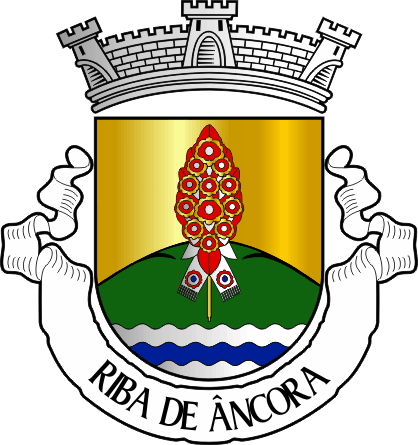Brasão da freguesia de Riba de Âncora - Riba de Âncora civil parish, coat-of-arms