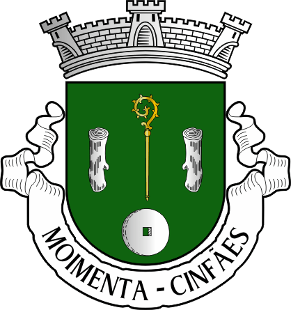 Brasão da freguesia de Moimenta - Moimenta civil parish, coat-of-arms