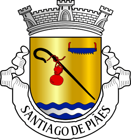 Brasão da freguesia de Santiago de Piães - Santiago de Piães civil parish, coat-of-arms