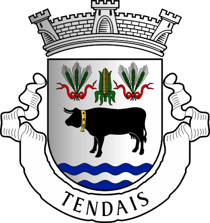 Brasão da freguesia de Tendais - Tendais civil parish, coat-of-arms Brasão da freguesia de Tendais - Tendais civil parish, coat-of-arms
