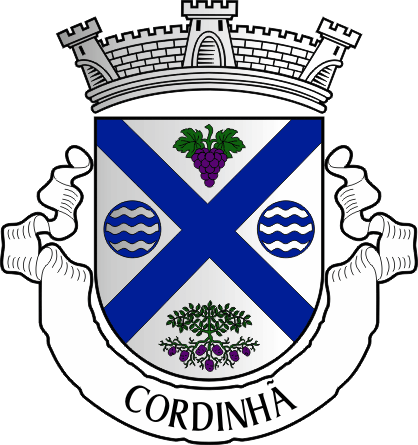 Brasão da freguesia de Cordinhã - Cordinhã civil parish, coat-of-arms