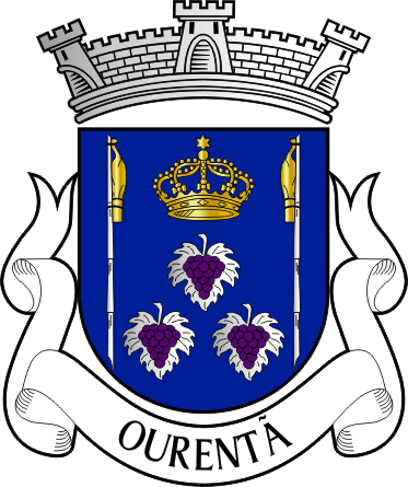 Brasão da freguesia de Ourentã - Ourentã civil parish, coat-of-arms