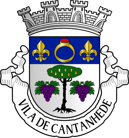 Brasão do Município de Cantanhede - Cantanhede municipal coat-of-arms Brasão do Município de Cantanhede - Cantanhede municipal coat-of-arms