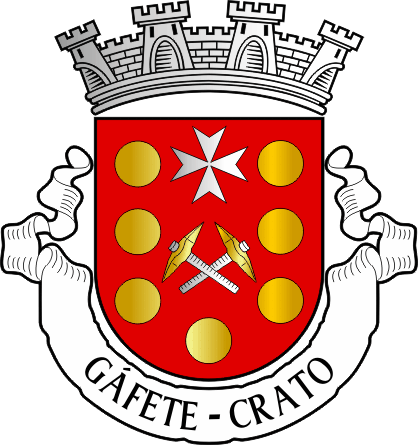 Brasão da freguesia de Gáfete - Gáfete civil parish, coat-of-arms