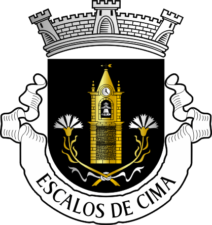 Brasão da antiga freguesia de Escalos de Cima - Escalos de Cima former civil parish, coat-of-arms Brasão da antiga freguesia de Escalos de Cima - Escalos de Cima former civil parish, coat-of-arms
