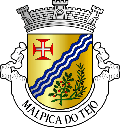 Brasão da freguesia de Malpica do Tejo - Malpica do Tejo civil parish, coat-of-arms Brasão da freguesia de Malpica do Tejo - Malpica do Tejo civil parish, coat-of-arms