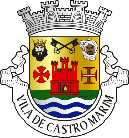 Brasão do Município de Castro Marim - Castro Marim municipal coat-of-arms