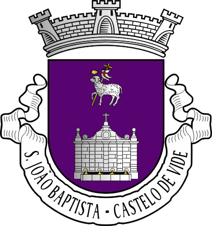 Brasão da freguesia de São João Baptista - São João Baptista civil parish, coat-of-arms