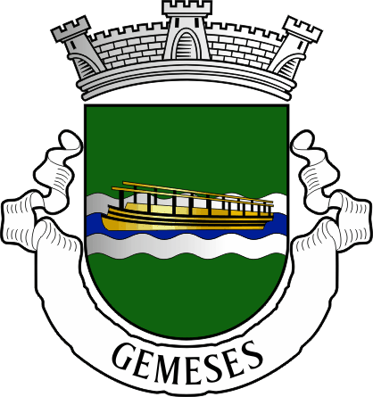 Brasão da freguesia de Gemeses - Gemeses civil parish, coat-of-arms Brasão da freguesia de Gemeses - Gemeses civil parish, coat-of-arms