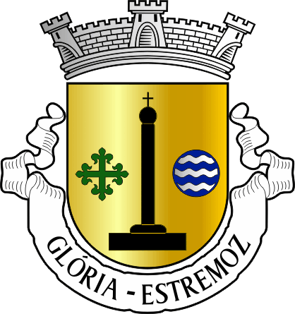 Brasão da freguesia de Glória - Glória civil parish, coat-of-arms Brasão da freguesia de Glória - Glória civil parish, coat-of-arms