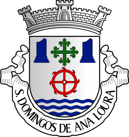 Brasão da freguesia de São Domingos de Ana Loura - São Domingos de Ana Loura civil parish, coat-of-arms Brasão da freguesia de São Domingos de Ana Loura - São Domingos de Ana Loura civil parish, coat-of-arms