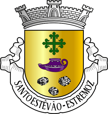 Brasão da antiga freguesia de Santo Estêvão - Santo Estêvão former civil parish, coat-of-arms Brasão da antiga freguesia de Santo Estêvão - Santo Estêvão former civil parish, coat-of-arms