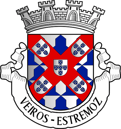 Brasão da freguesia de Veiros - Veiros civil parish, coat-of-arms Brasão da freguesia de Veiros - Veiros civil parish, coat-of-arms