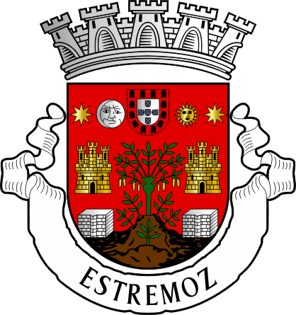 Brasão do município de Estremoz - Estremoz municipal coat-of-arms Brasão do município de Estremoz - Estremoz municipal coat-of-arms