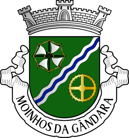 Brasão da freguesia de Moinhos da Gândara - Moinhos da Gândara civil parish, coat-of-arms