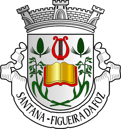 Brasão da antiga freguesia de Santana - Santana former civil parish, coat-of-arms
