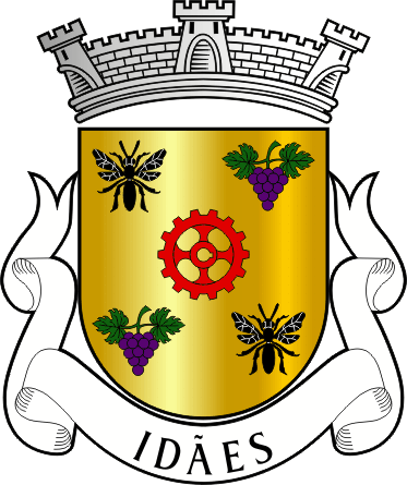 Brasão da freguesia de Idães - Idães civil parish, coat-of-arms