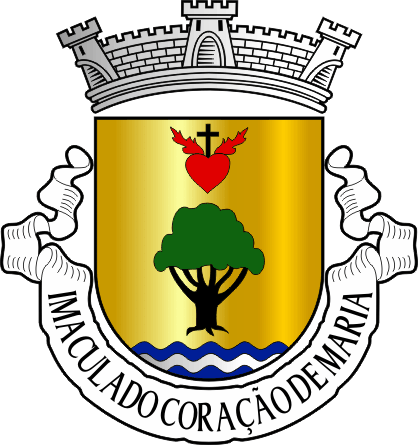 Brasão da freguesia do Imaculado Coração de Maria - Imaculado Coração de Maria civil parish, coat-of-arms