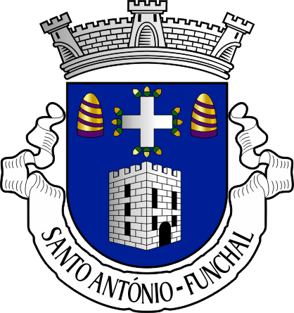 Brasão da freguesia de Santo António - Santo António civil parish, coat-of-arms
