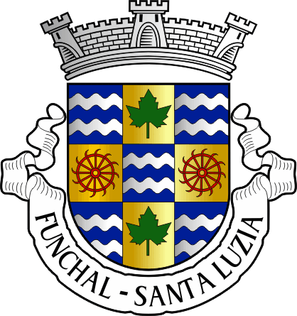 Brasão da freguesia do Funchal (Santa Luzia) - Funchal (Santa Luzia) civil parish, coat-of-arms