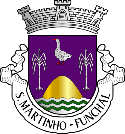 Brasão da freguesia de São Martinho - São Martinho civil parish, coat-of-arms Brasão da freguesia de São Martinho - São Martinho civil parish, coat-of-arms