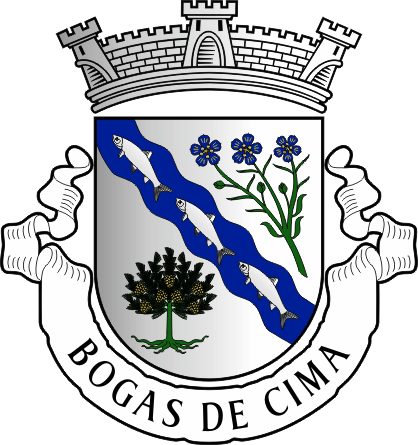 Brasão da freguesia de Bogas de Cima - Bogas de Cima civil parish, coat-of-arms