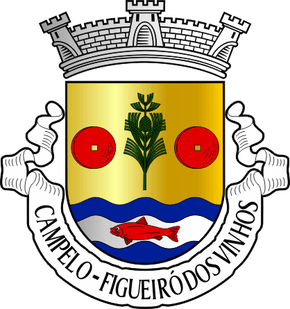 Brasão da freguesia de Campelo - Campelo civil parish, coat-of-arms Brasão da freguesia de Campelo - Campelo civil parish, coat-of-arms