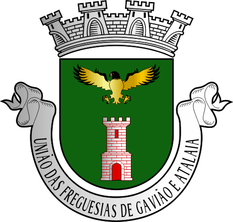 Brasão da União das freguesias de Gavião e Atalaia - Gavião and Atalaia civil parishes union coat-of-arms Brasão da União das freguesias de Gavião e Atalaia - Gavião and Atalaia civil parishes union coat-of-arms