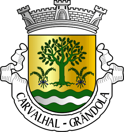 Brasão da freguesia de Carvalhal - Carvalhal civil parish, coat-of-arms Brasão da freguesia de Carvalhal - Carvalhal civil parish, coat-of-arms