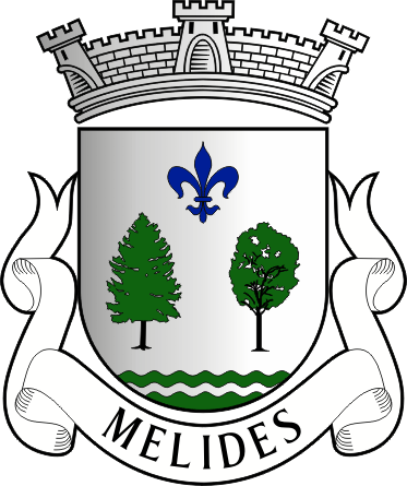 Brasão da freguesia de Melides - Melides civil parish, coat-of-arms Brasão da freguesia de Melides - Melides civil parish, coat-of-arms