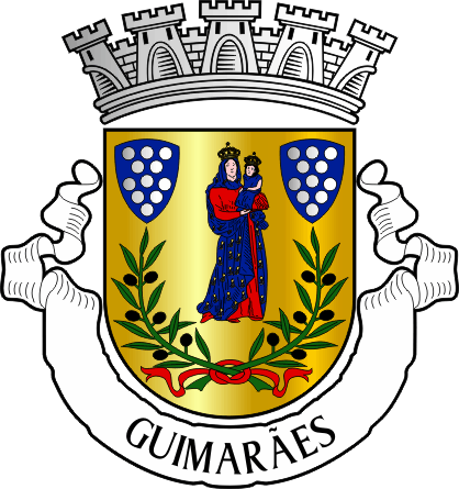 Brasão do Município de Guimarães - Guimarães municipal coat-of-arms Brasão do Município de Guimarães - Guimarães municipal coat-of-arms
